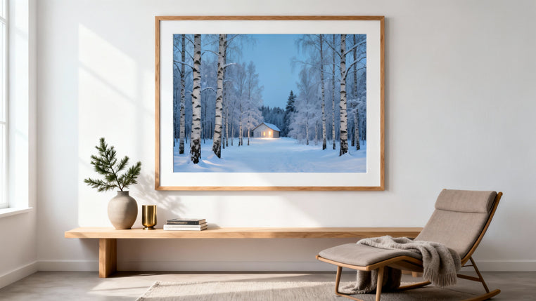 Winter Scene Prints: Timeless Art For Every Home