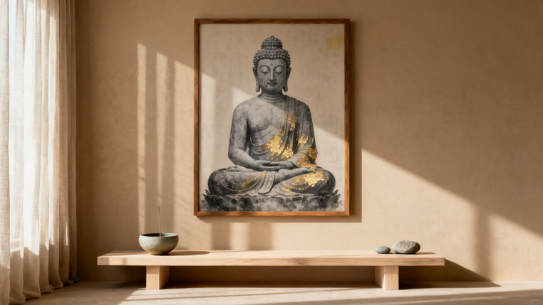 Oversized Buddha Wall Art: Transform Your Space With Serenity and Style