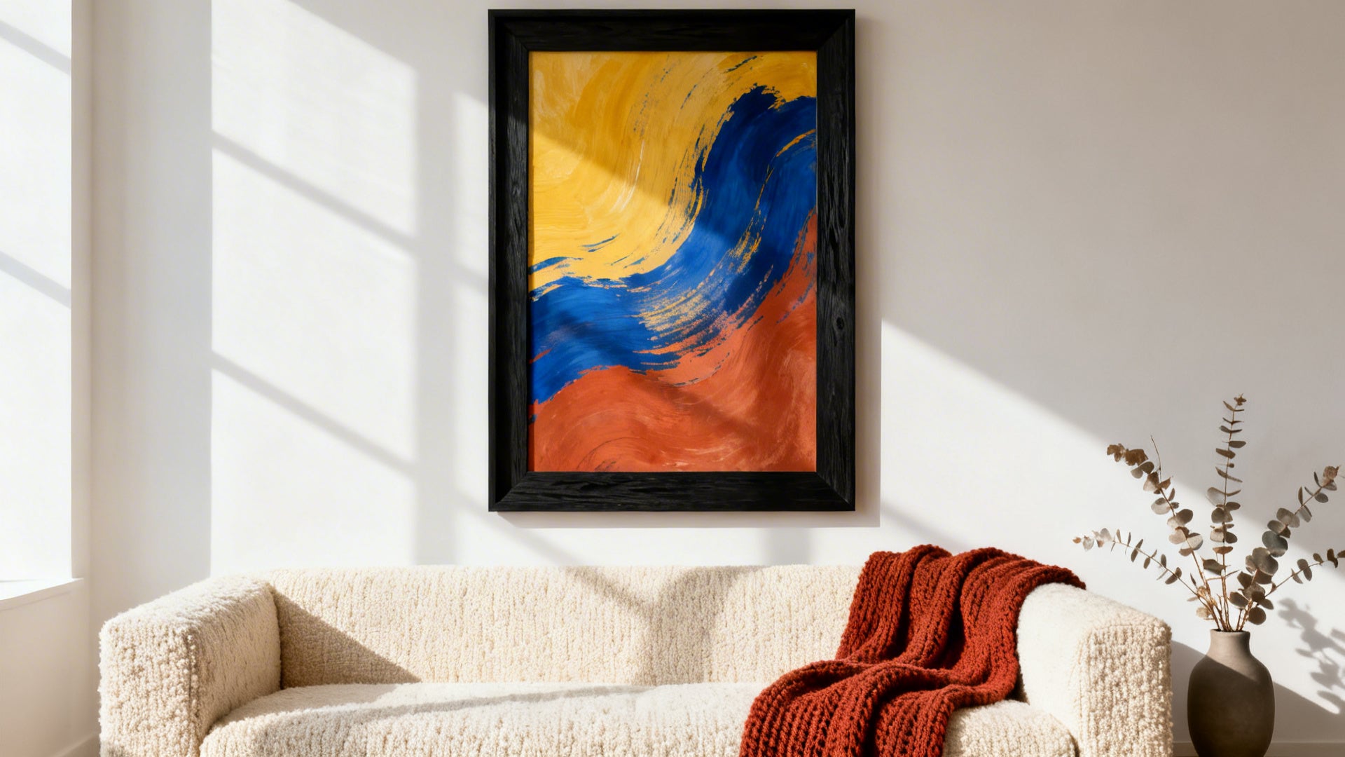 Colorful Wall Art Living Room Ideas: Transform Your Space with Style