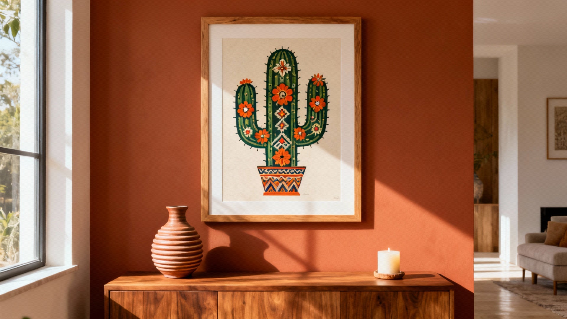 Arte popolare messicana del cactus: disegni tradizionali e applicazioni moderne
