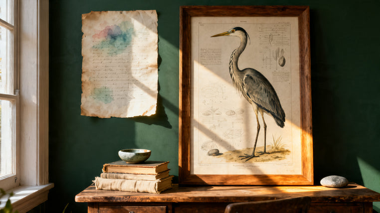 Vintage Bird Poster: Elevate Your Decor With Timeless Bird Art