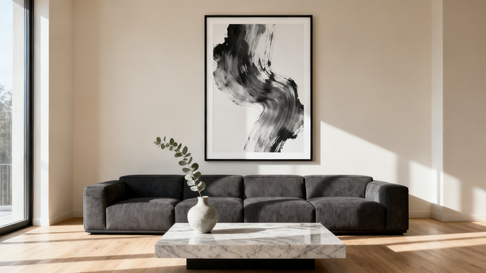 Stor modern väggkonst för vardagsrummet: Komplett urval och stylingguide