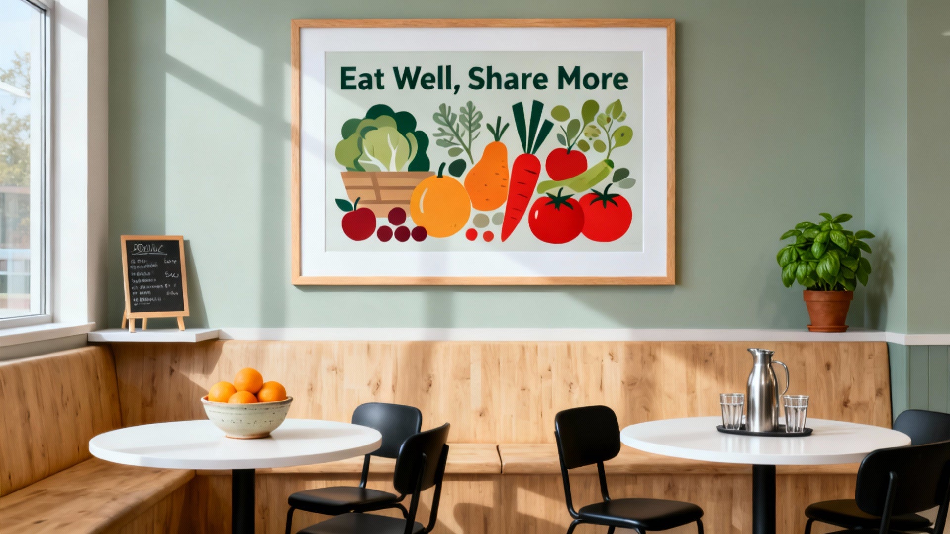 Wall Art For Cafeteria: Creative Ideas To Enhance School Cafes