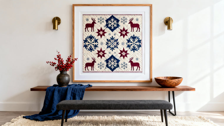 Winter Folk Art: Exploring Patterns, Colors, and Tradition in Seasonal Creativity