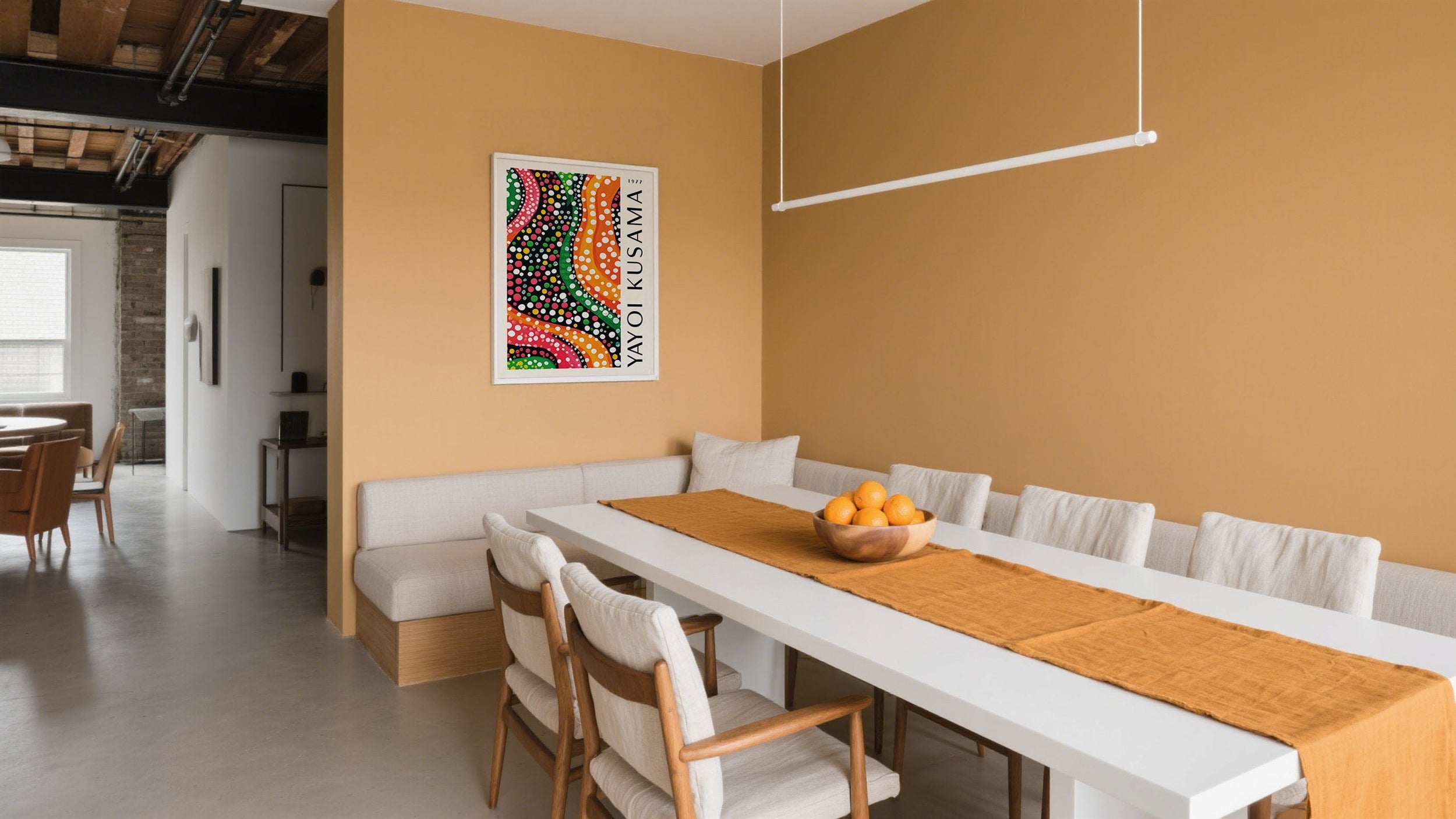 Art mural multicolore