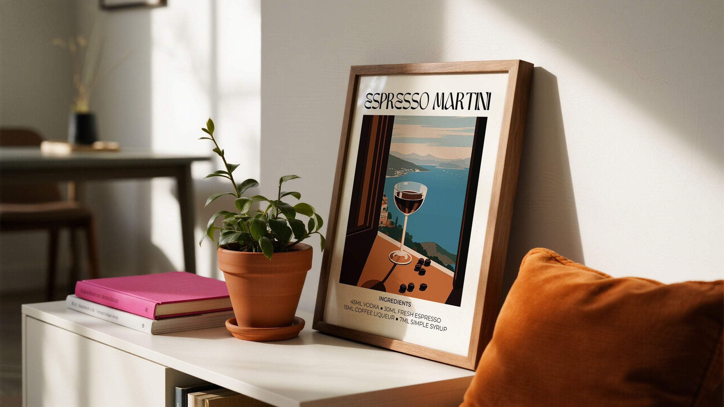 Martini Espresso Aquarelle