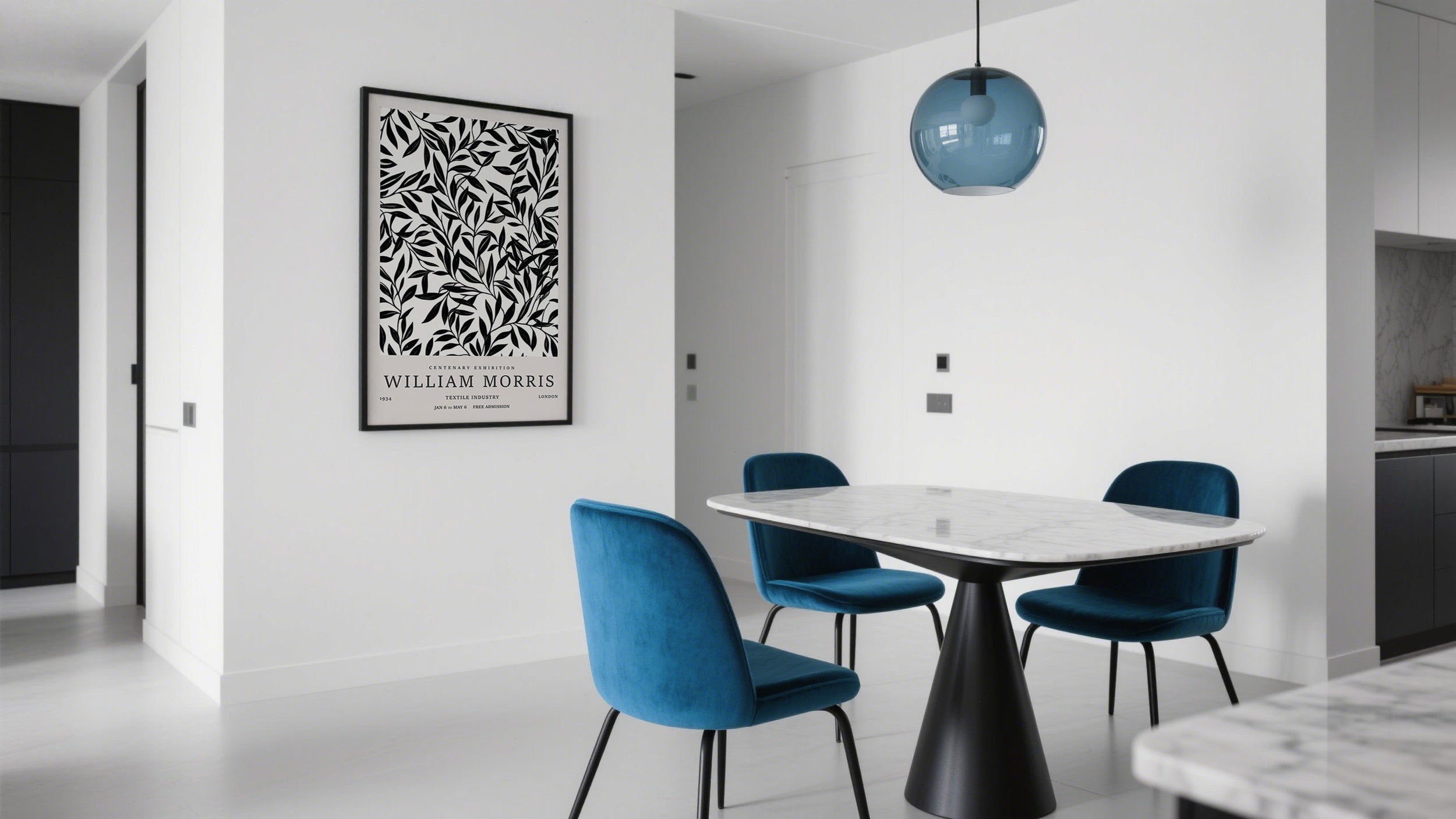 Black White Floral Print: A Classic Choice for Modern Walls