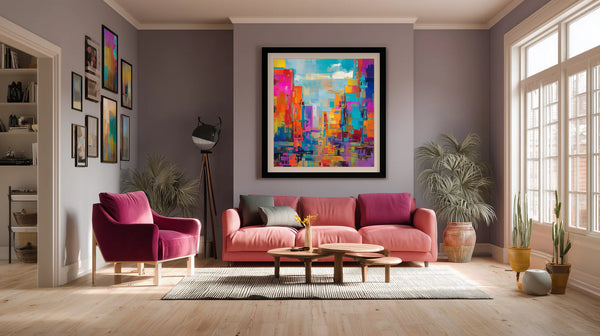 Multi Colored Wall Art_Add Life to Every Room