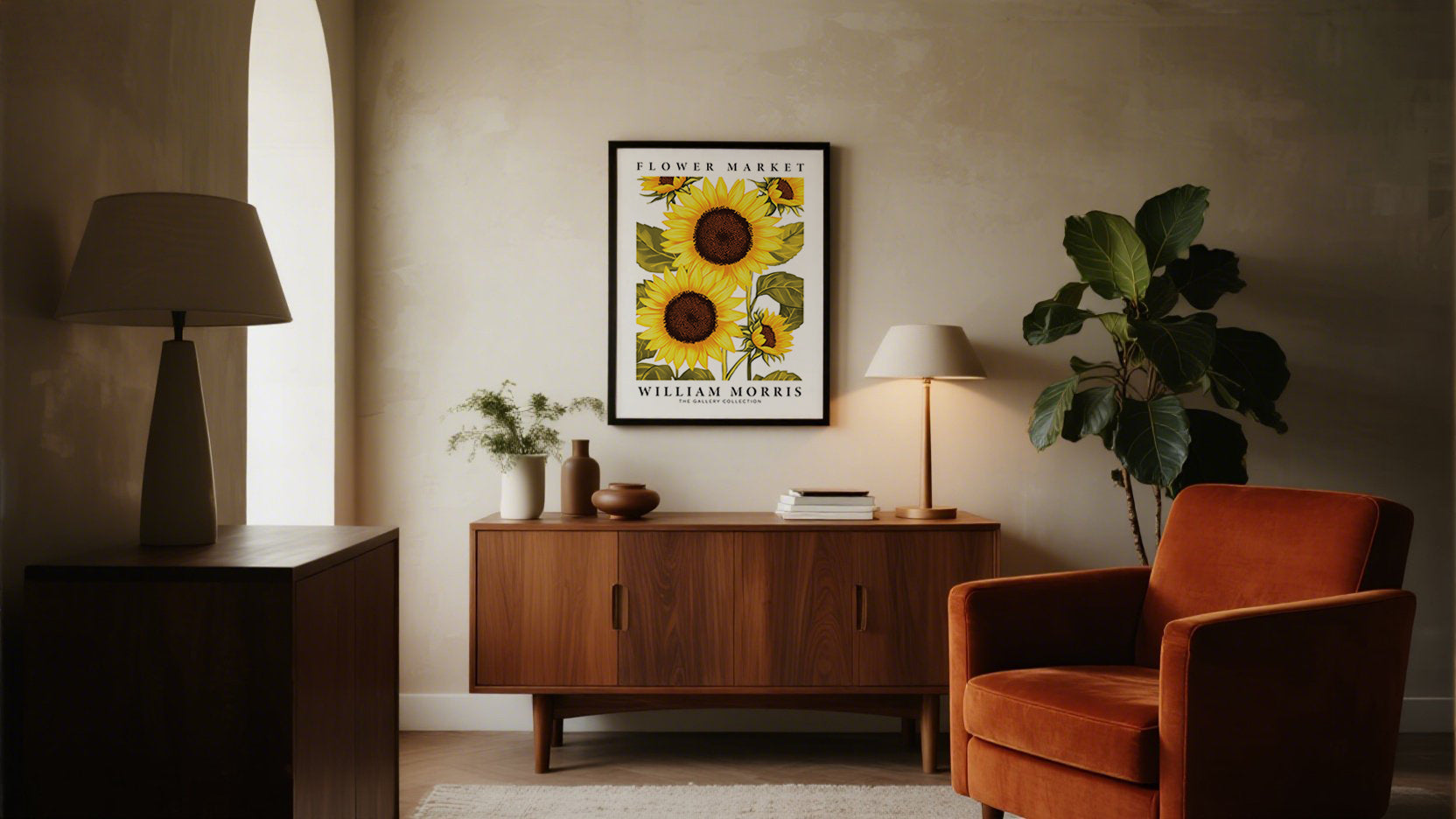 Vintage Sunflower Print: A Classic Touch for Every Room