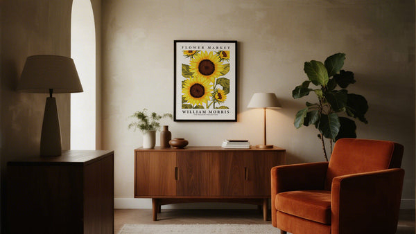 Vintage Sunflower Print: A Classic Touch for Every Room