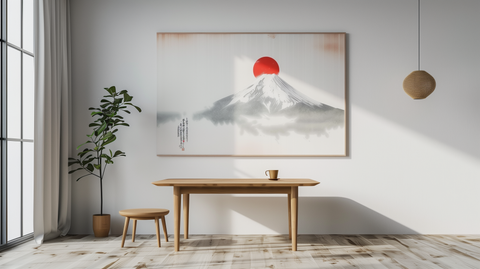 Famous Mt Fuji Painting