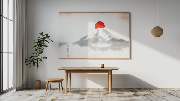 Famous Mt Fuji Painting