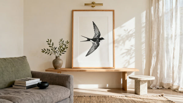 Framed wall art featuring vibrant birds, bringing nature's beauty into your home decor.