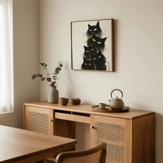 Black Cat Poster