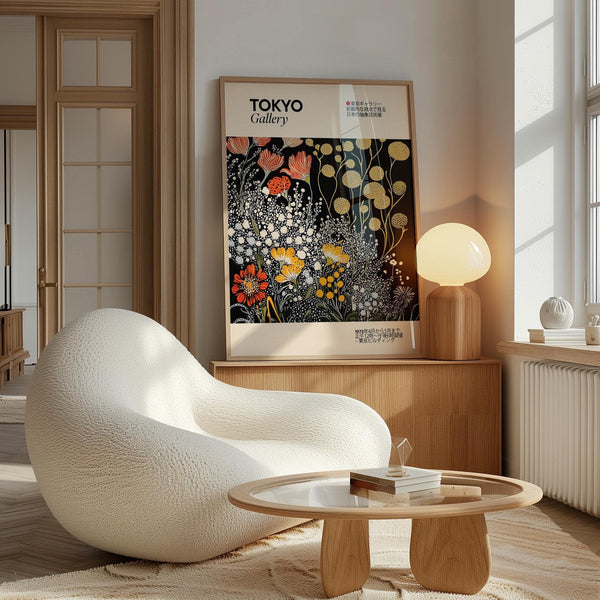 Statement vintage Japanese wall art for sophisticated decor