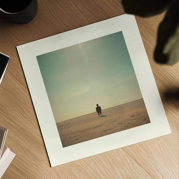 High-quality minimalist surrealism art print on matte paper