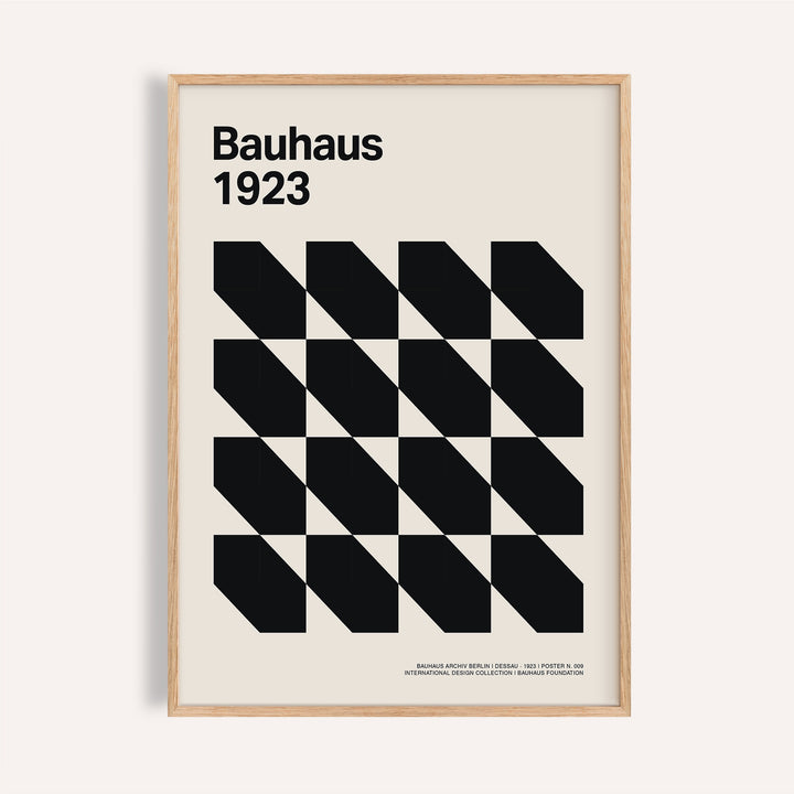 Bold black and cream corporate office artwork print for boardrooms