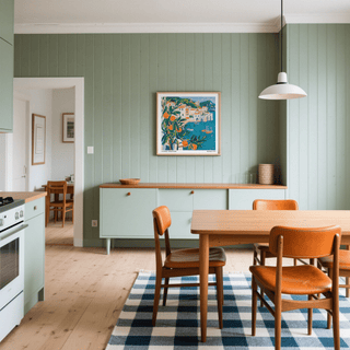 Amalfi Coast print for modern and vintage-inspired interiors