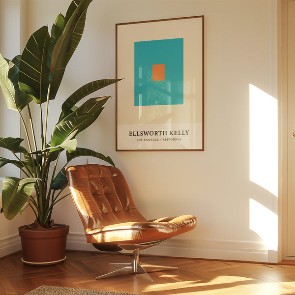 Colourful wall office art adding energy to stylish office interiors