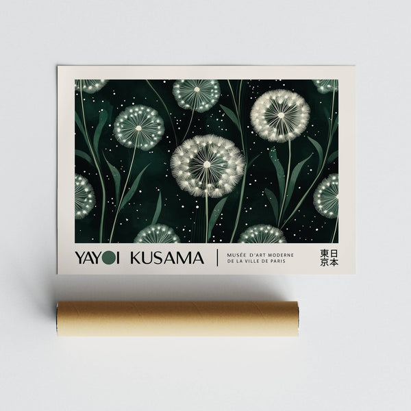 Soft-toned horizontal posters in floral style for calming interiors