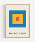 Large Ellsworth Kelly-inspired wall print
