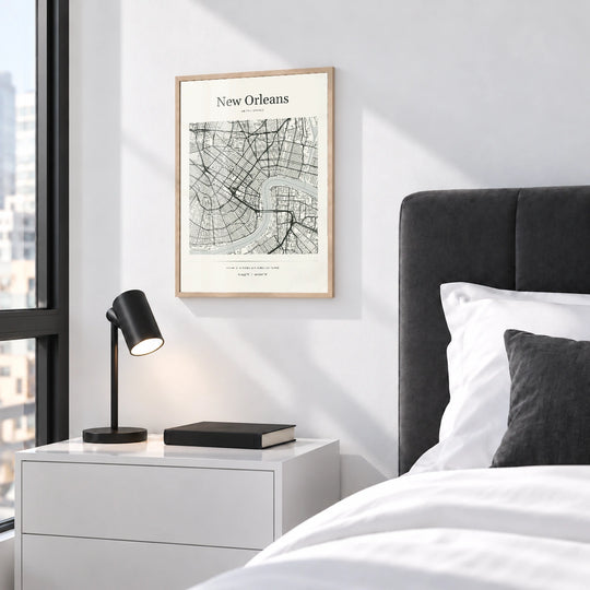 New Orleans Map Print — Personalised City Atlas
