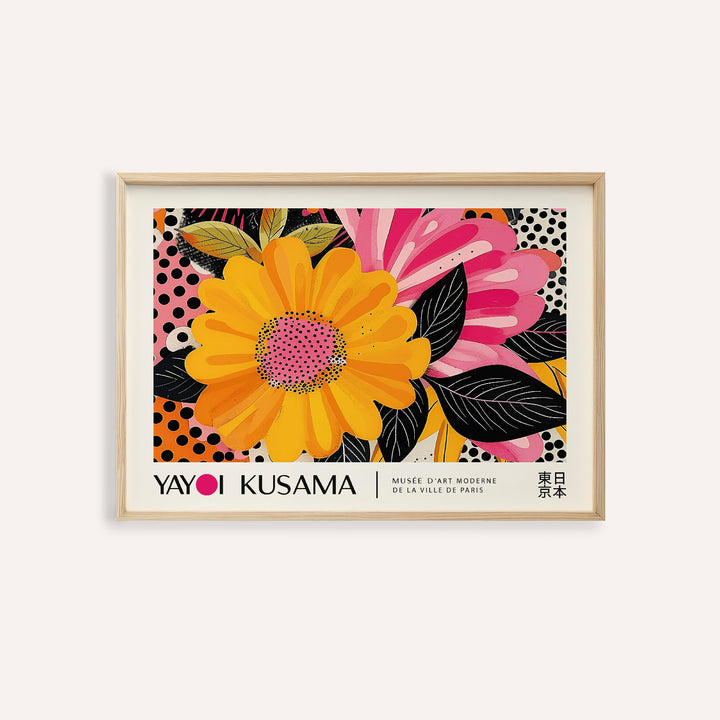 floral landscape paintings with vivid colours