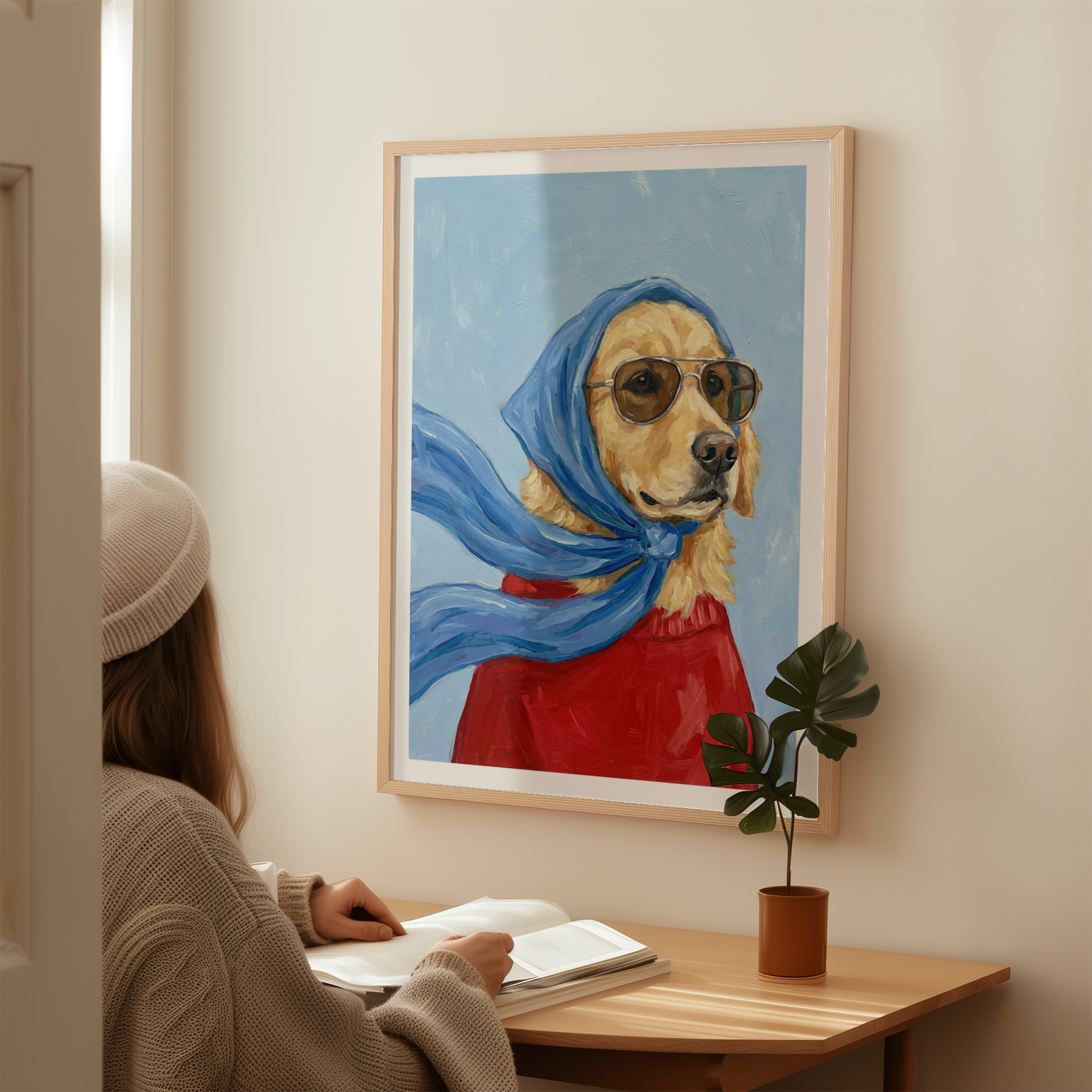 Golden Retriever Art