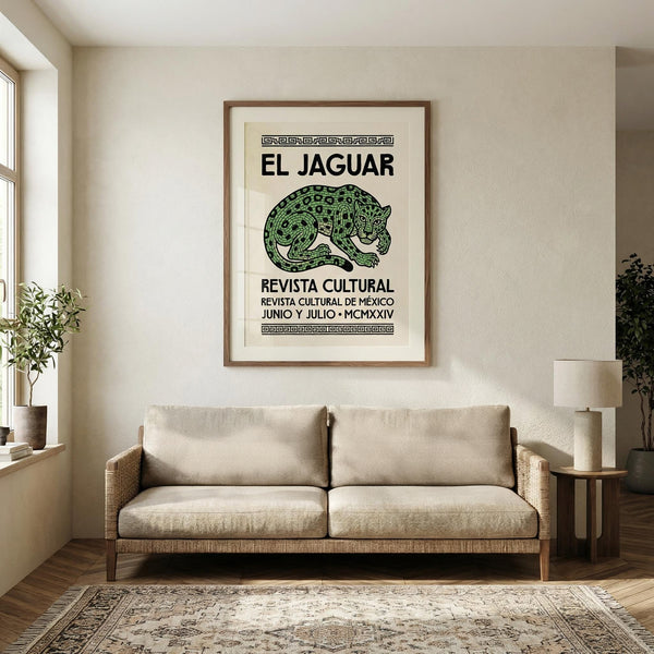 El Jaguar Mexican Poster