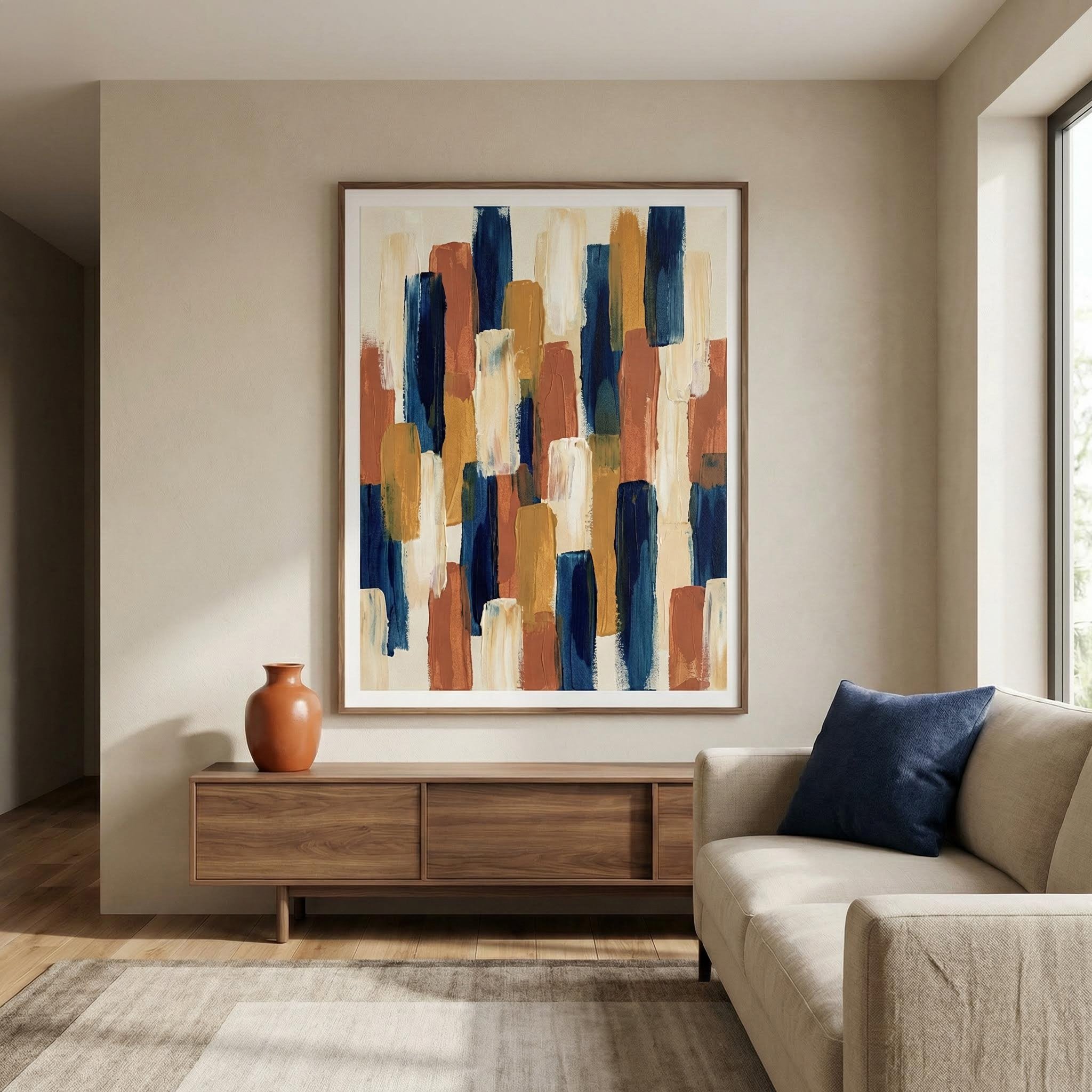 Colorful Block Composition