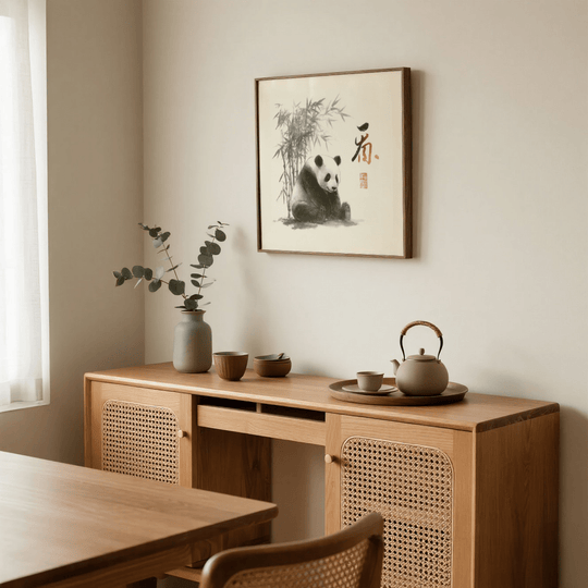 Panda Art Print