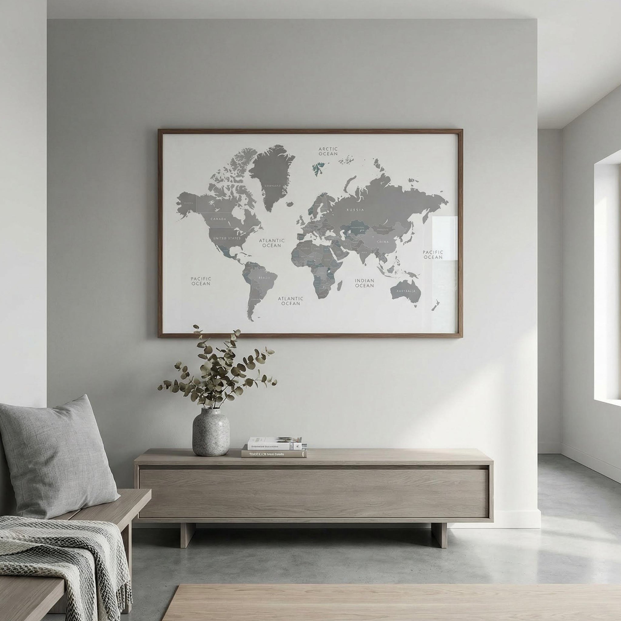 World Map Art