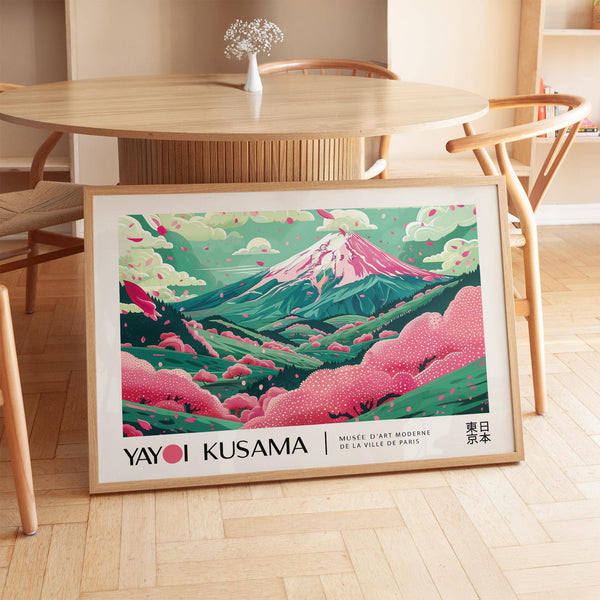 Minimalist cherry blossom art perfect for elegant interiors