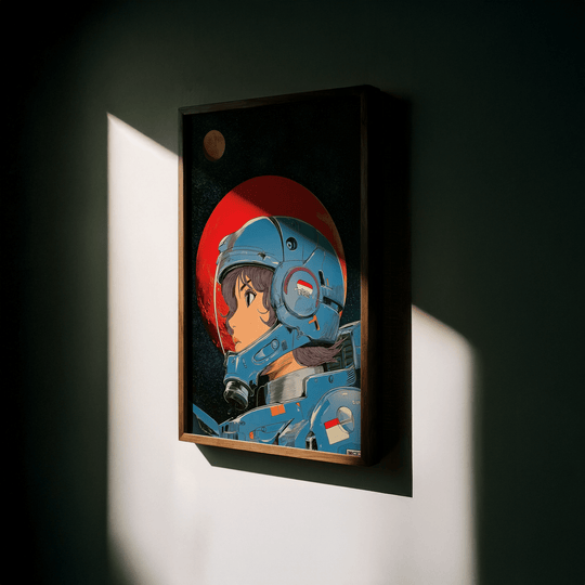 Fille de l'espace