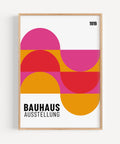 Bauhaus Ausstellung modern art poster for contemporary spaces
