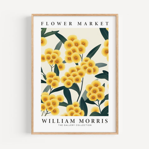 William Morris yellow blossom print for vibrant interiors
