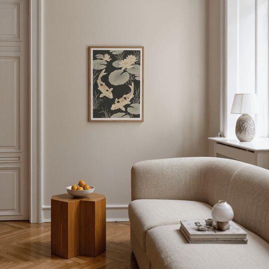 Koi Pond Poster