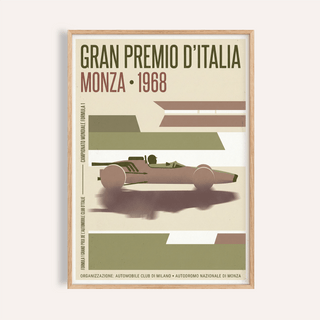 Monza Grand Prix Poster