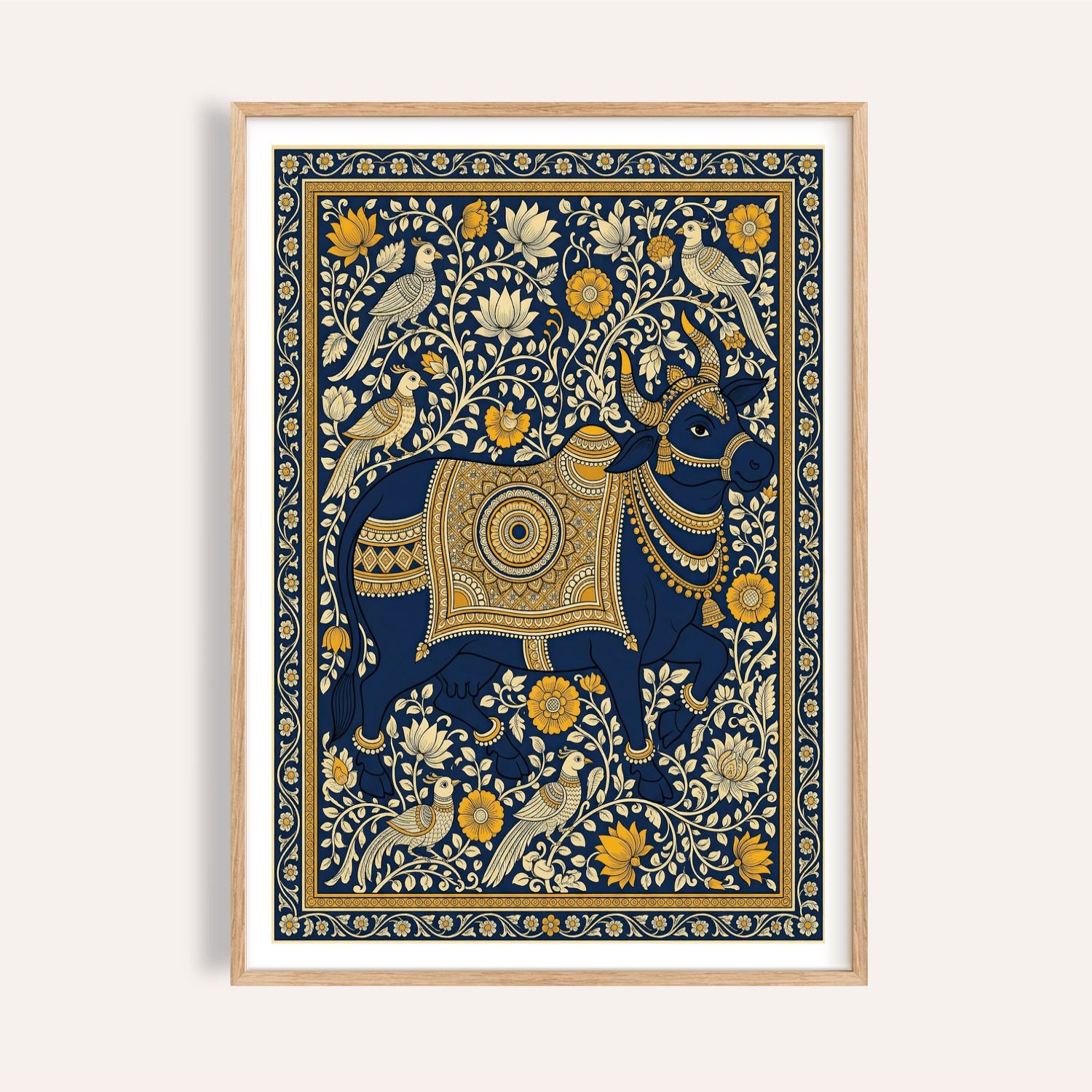 Indian Art Print | Folk Wall Decor Poster