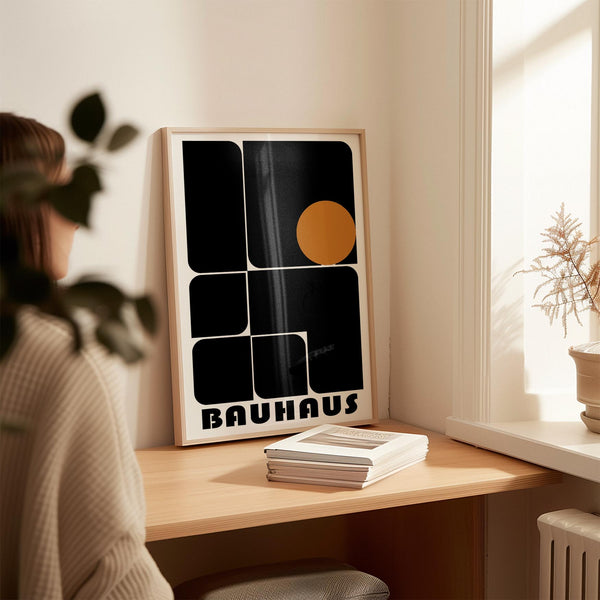 High-quality matte paper finish for modern office artwork prints