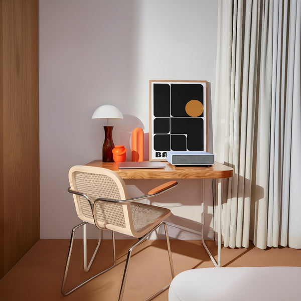 Geometric office artwork prints with minimalist design elements