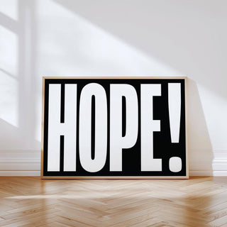 Framed inspirational artwork for creative workspaces