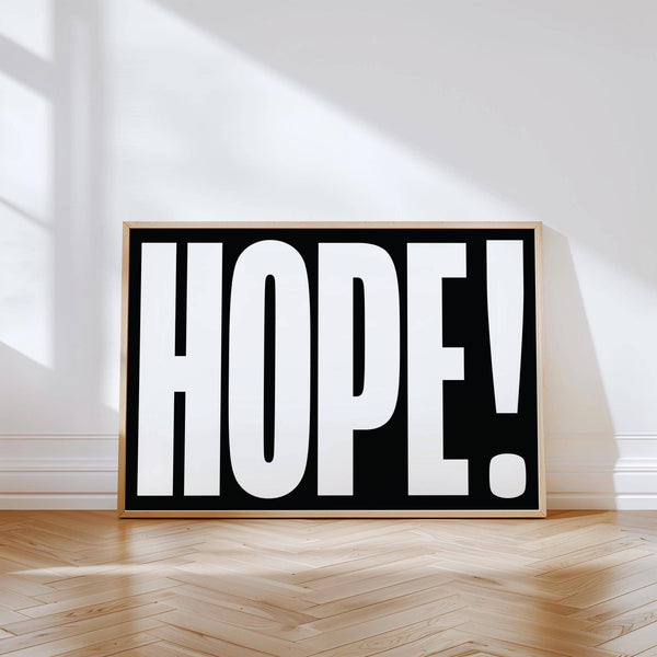 Framed inspirational artwork for creative workspaces