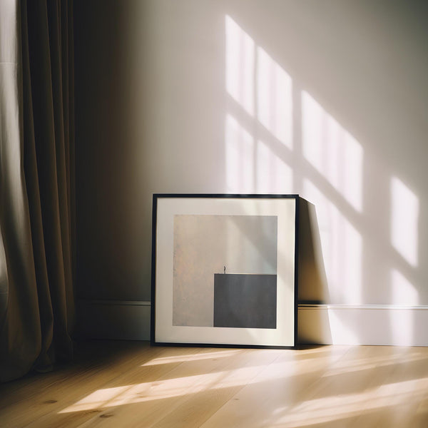 Dystopian-inspired surreal artwork with a dramatic sense of emptiness