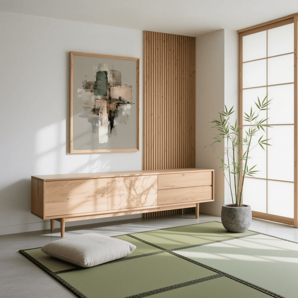 Abstract Pink and Gold Abstract Art with gray and pink, great for home entryways