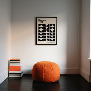 Modern wall art print using bold shapes, perfect for mid century art prints collection.