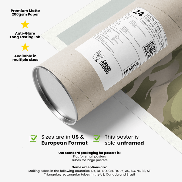 Text-based golf links wall art print reading ST. ANNE'S GOLF LINKS and EST. 1928