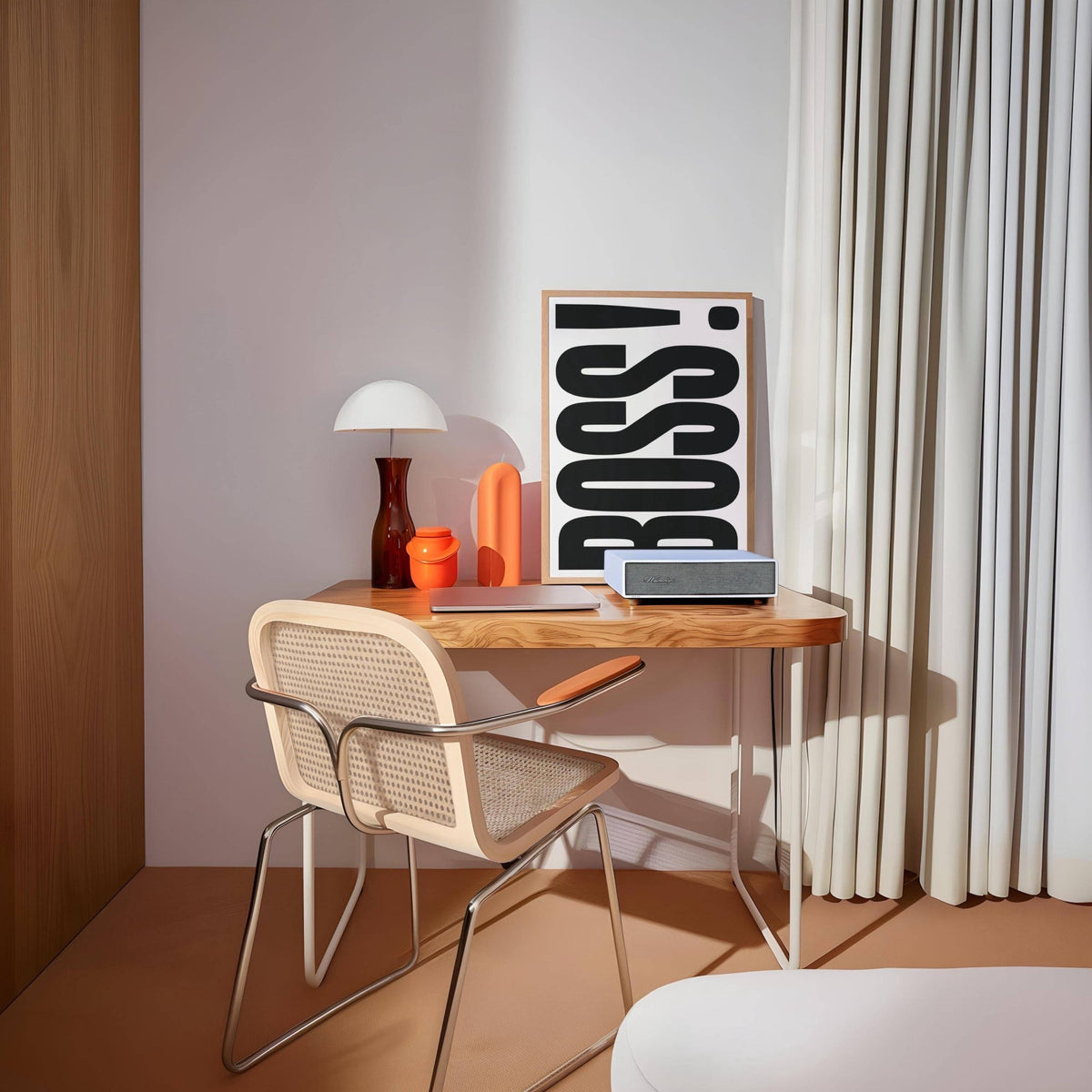 Large office wall art print for modern interiors