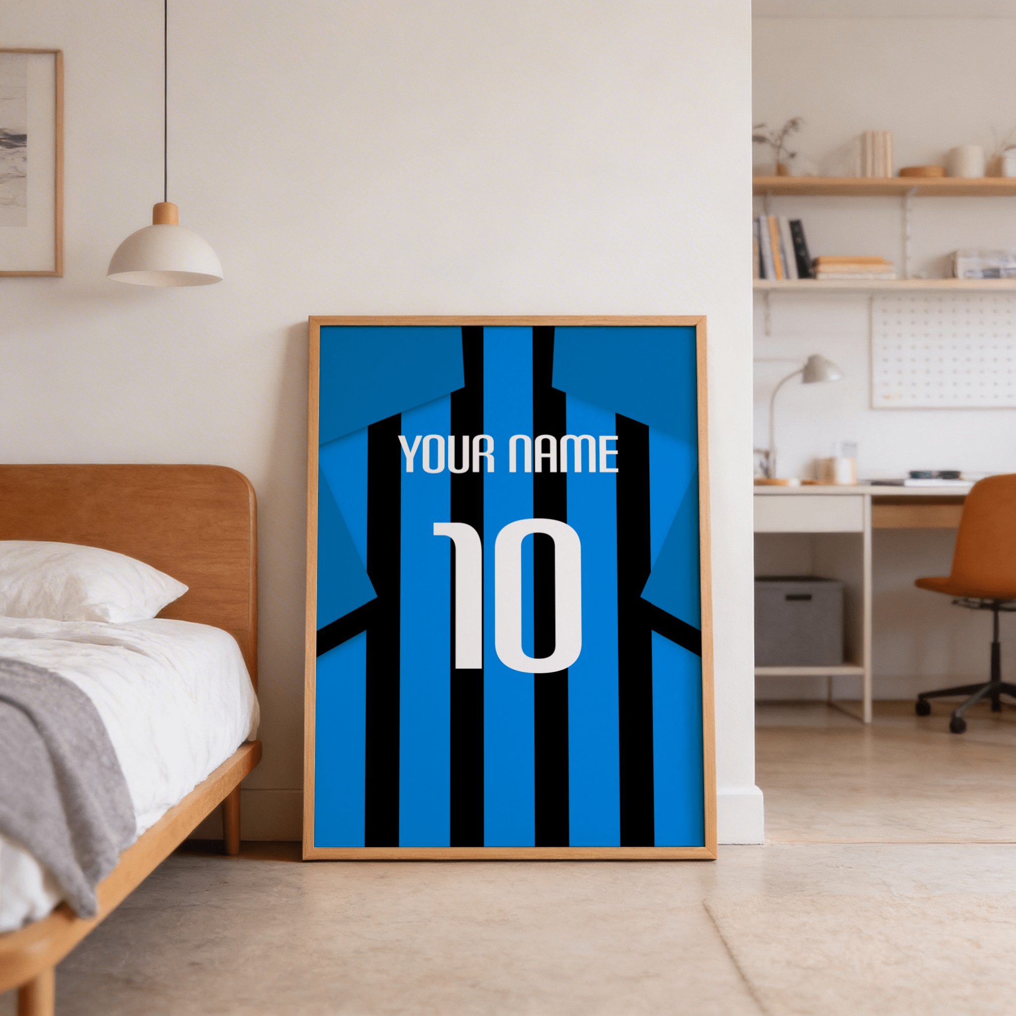 Atalanta Shirt Poster