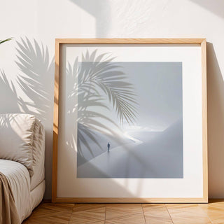 Inspiring gray and white wall art for bedrooms or quiet spaces